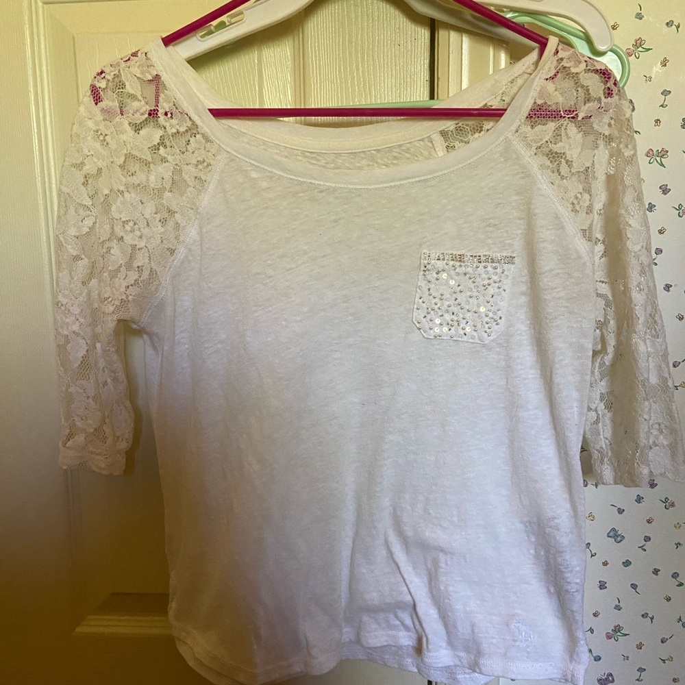 Abercrombie lace top